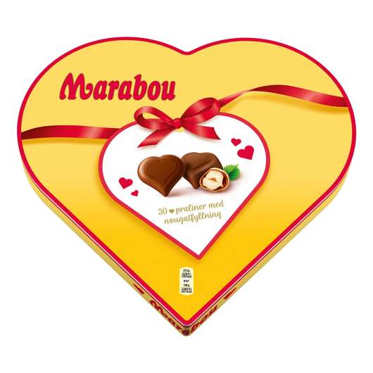 Marabou Chokladask Hjärta - 165 g