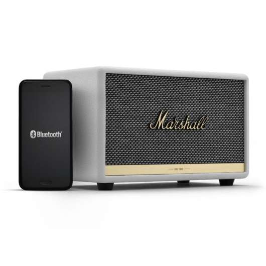 Marshall Acton II Bluetooth-högtalare Vit