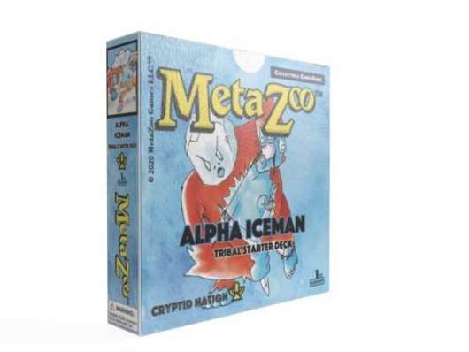 MetaZoo TCG: Cryptid Nation Alpha Iceman Tribal Starter Deck (2nd Ed)