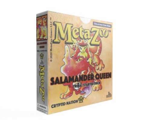 MetaZoo TCG: Cryptid Nation Salamander Queen Tribal Starter Deck (2nd Ed)