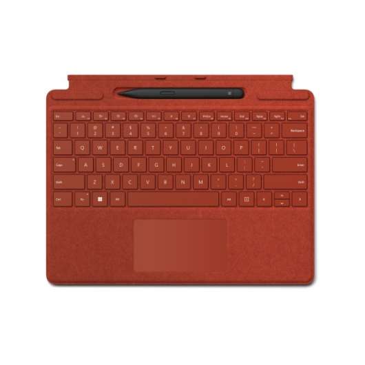 Microsoft Surface Pro 8 Tangentbord + Pen bundle - Valmoröd