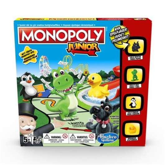 Monopoly Junior New Edition (Sv+Fi)