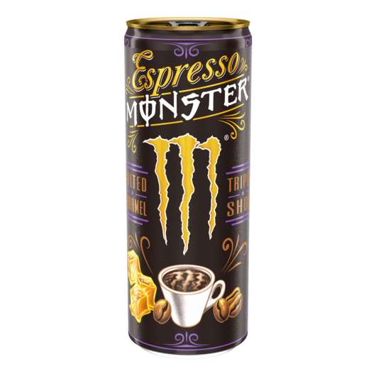 Monster Energy Espresso Salted Caramel - 12-pack