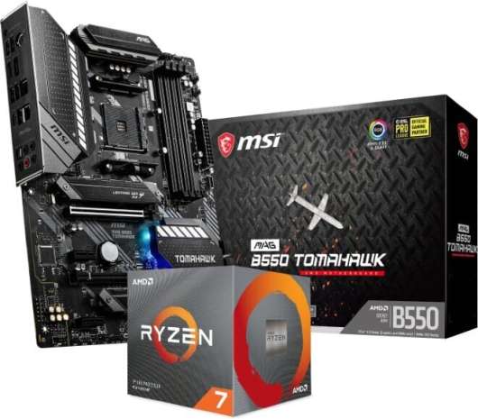 MSI MAG B550 TOMAHAWK + AMD Ryzen 7 5800X3D