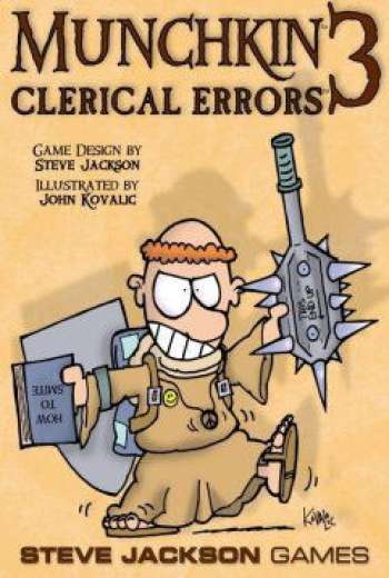 Munchkin Expansion 3 - Clerical Errors