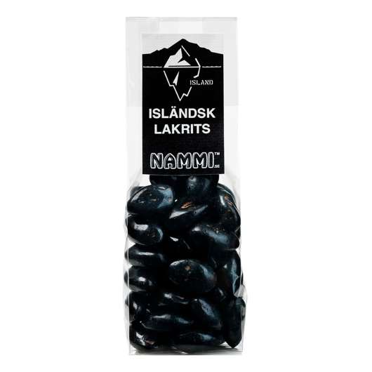 Nammi Rindlar Isländsk Lakrits - 140 gram