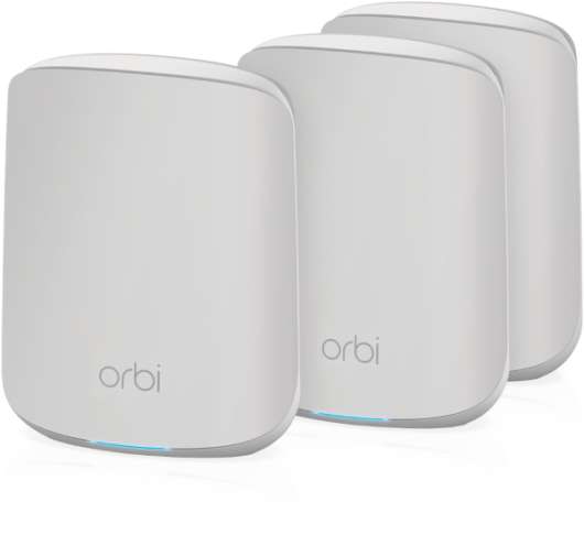 Netgear orbi rbk353 wifi 6 dual-band 3-pack mesh system