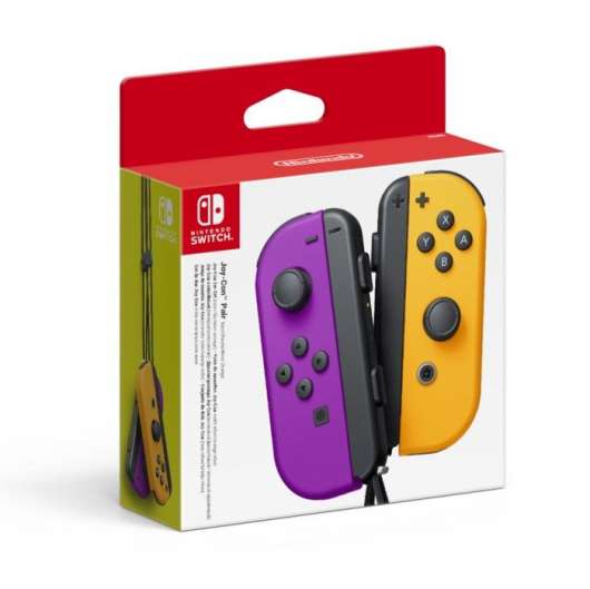 Nintendo Joy-Con Pair Handkontroller Lila/orange