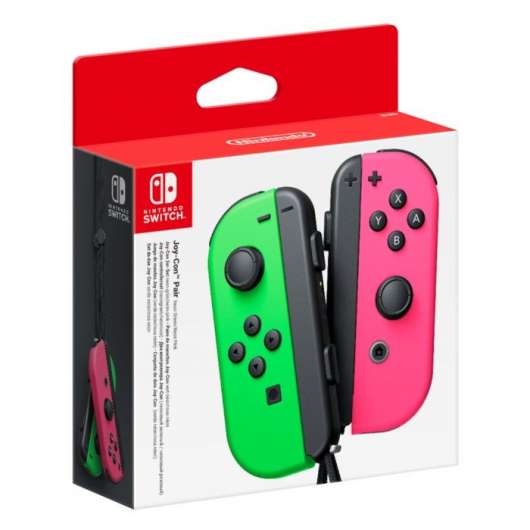 Nintendo Joy-Con Pair Handkontroller Rosa/grön