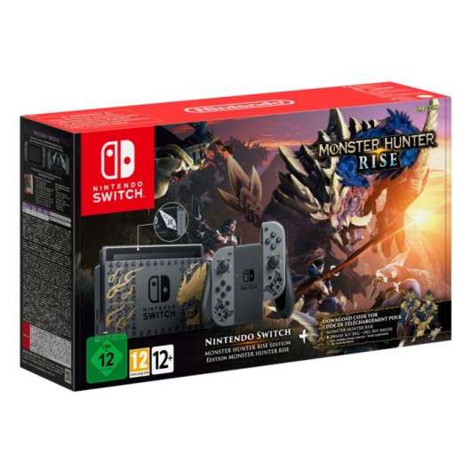 Nintendo Switch (2019) Spelkonsol 6,2” Monster Hunter Edition