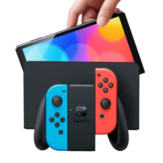 Nintendo Switch (OLED) Spelkonsol 7” Röd/Blå