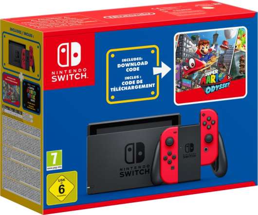 Nintendo Switch incl Super Mario Odyssey