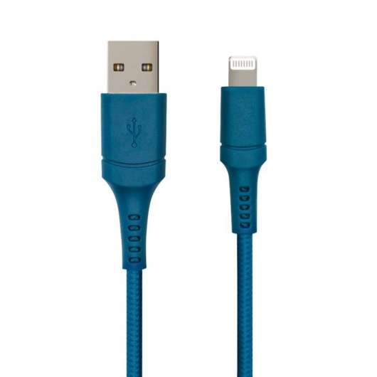 Nomadelic USB-A till Lightning 1.5 m Blå