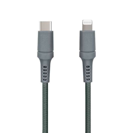 Nomadelic USB-C till Lightning 1.5 m Gröngrå