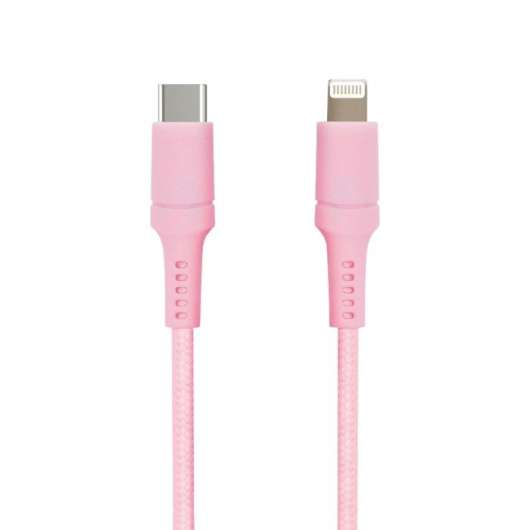 Nomadelic USB-C till Lightning 1.5 m Rosa