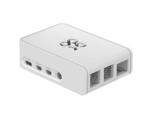 Okdo Raspberry Pi 4 2-piece Slide Case - White
