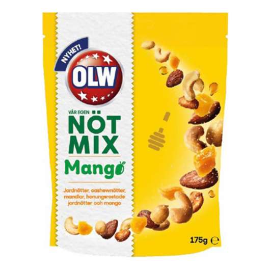 OLW Nötmix Mango - 175 gram