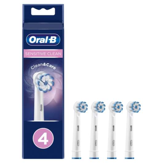 Oral-B Sensitive Clean & Care 4-pack