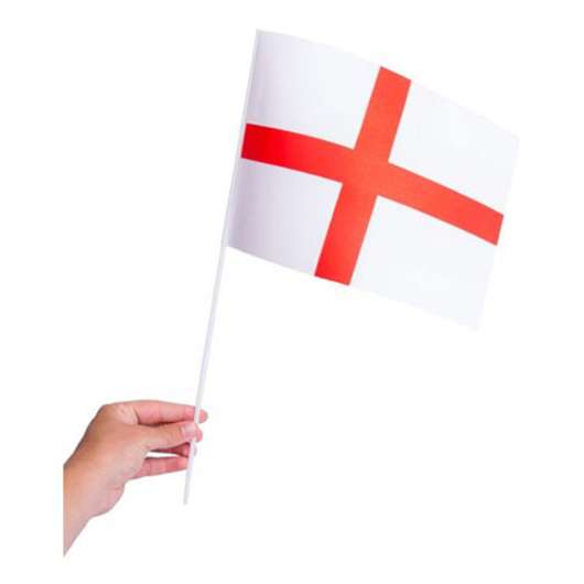 Pappersflagga England - 1-pack