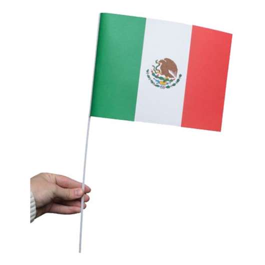 Pappersflagga Mexiko - 1-pack