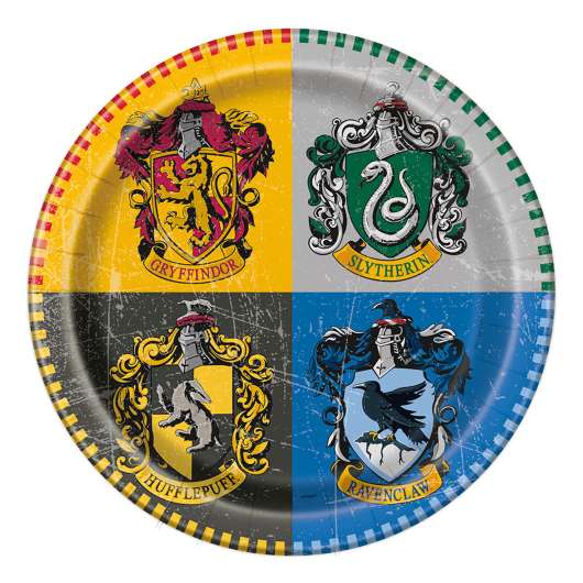 Papperstallrikar Harry Potter - 8-pack