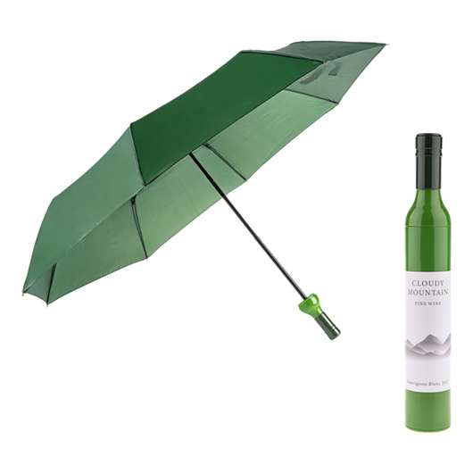 Paraply Vitvinsflaska