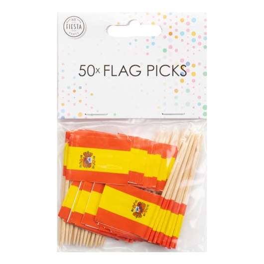 Partypicks Spanien - 50-pack