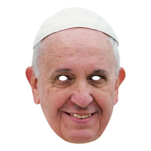 Påven Pappmask