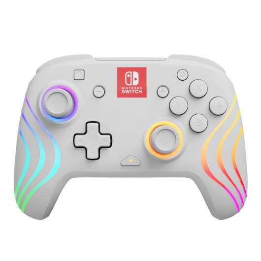 PDP Afterglow Wave Wireless Controller - White (Switch)