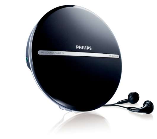 Philips bärbar MP3-CD-spelare
