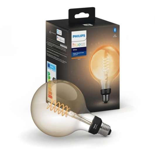 Philips Hue Filament G125 Smart LED-lampa E27 550 lm