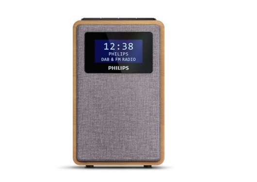 Philips klockradio TAR5005 - Dual Alarm, DAB+, FM tuner, Sleep timer