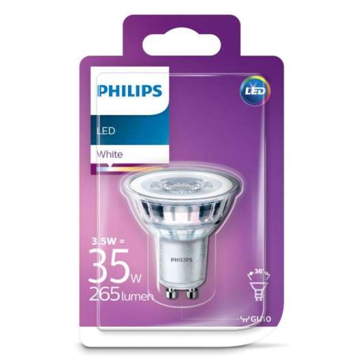 Philips LED-lampa GU10 265 lm