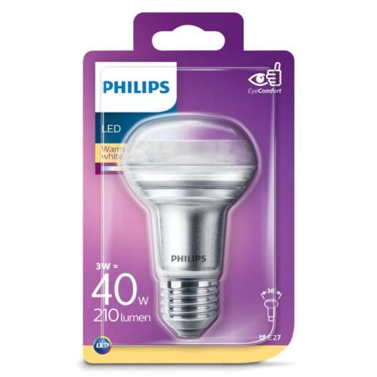 Philips LED-lampa Reflektor E27 255 lm