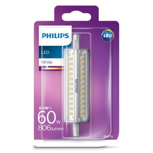 Philips LED-rörlampa R7s 118 mm 806 lm