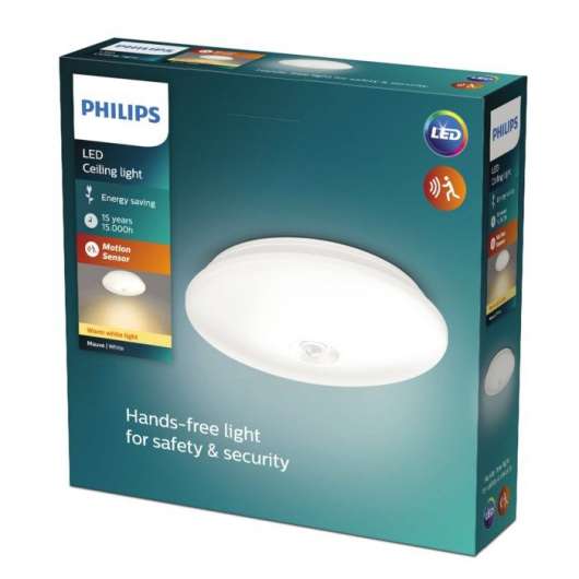 Philips Mauve PIR LED-plafond 1300 lm
