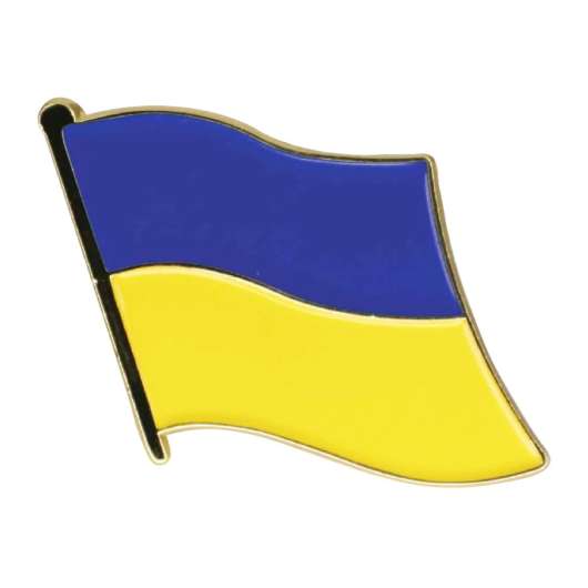 Pin Flagga - Ukraina