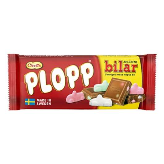 Plopp Ahlgrens Bilar Chokladkaka - 75 gram