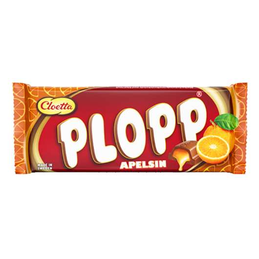 Plopp Apelsin - 80 g