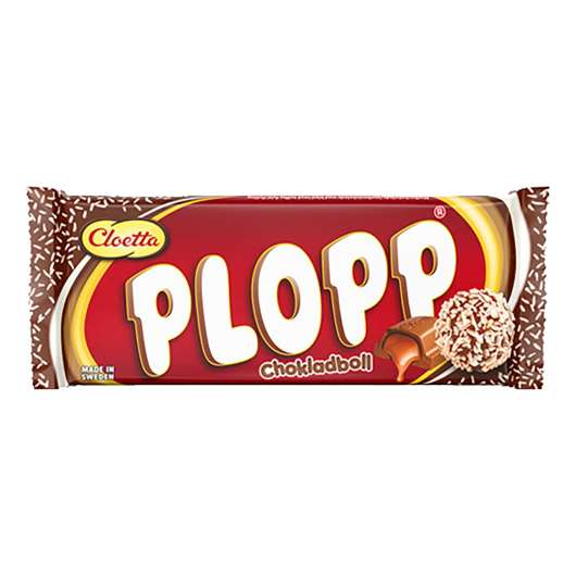 Plopp Chokladboll - 80 gram