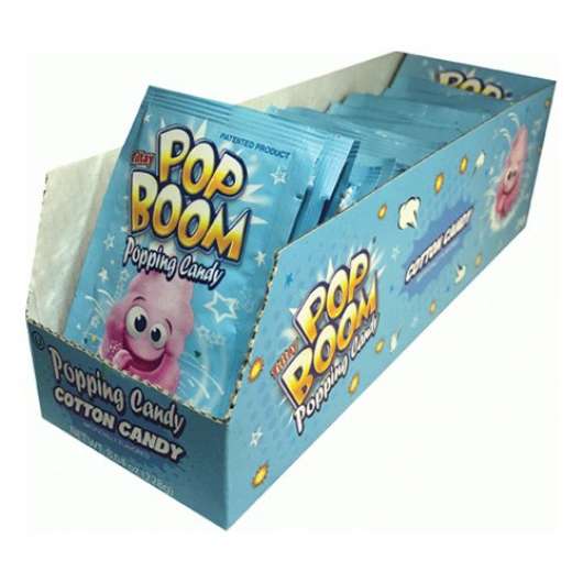 Pop Boom Cotton Candy - 24-pack