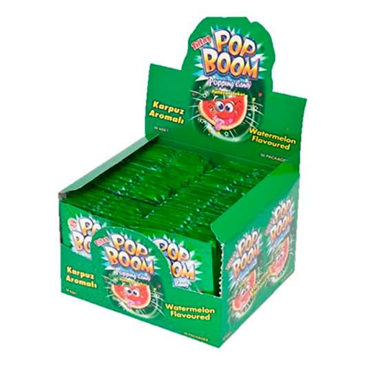 Pop Boom Watermelon - 50-pack