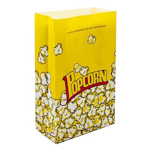 Popcornpåsar - 20-pack Liten