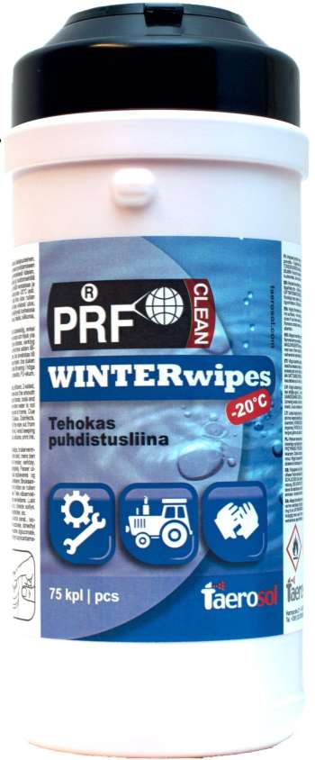 PRF Winter wipes -20 °C 75-pack