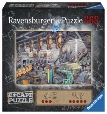 Ravensburger Escape-Pussel Toy Factory (368-bitar)
