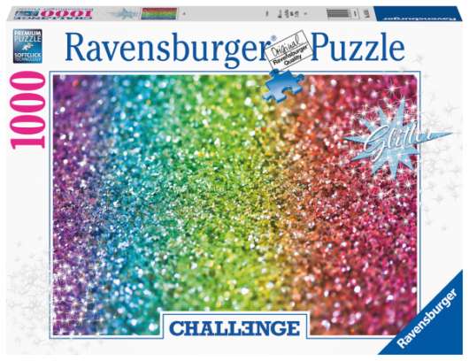 Ravensburger Pussel Challenge Glitter (1000-bitar)