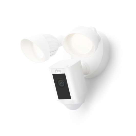 Ring Floodlight Cam Wired Plus - Vit