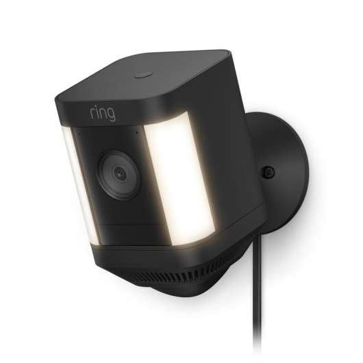 Ring Spotlight Cam Plus - Plug-in - Black