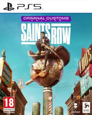 Saints Row (Criminal Customs Edition) (PS5) + Förbokningserbjudande - Nyckelring