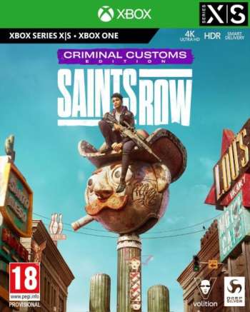 Saints Row (Criminal Customs Edition) (XBSX) + Förbokningserbjudande - Nyckelring